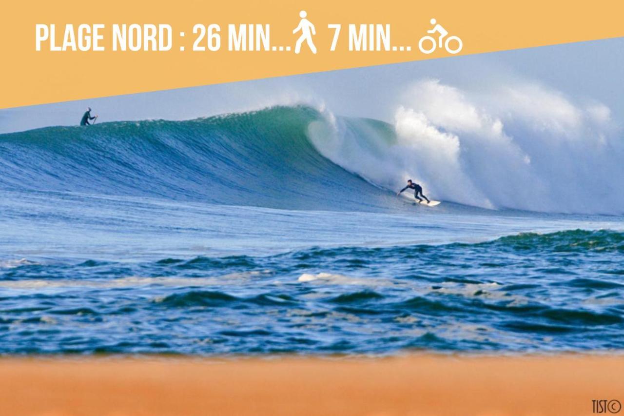 Hossegor - Lumineux - Plage 100M - Surf - Lac Soorts-Hossegor Bagian luar foto